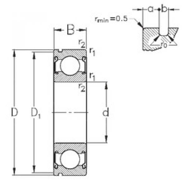 Подшипник 6315-2Z-N NKE #1 image