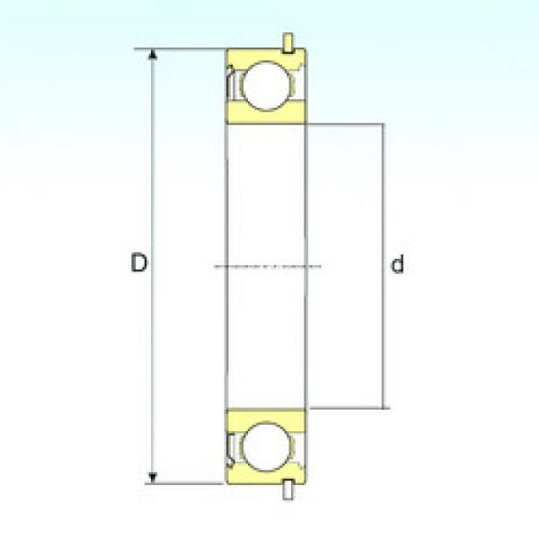 підшипник 6312-ZNR ISB #1 image