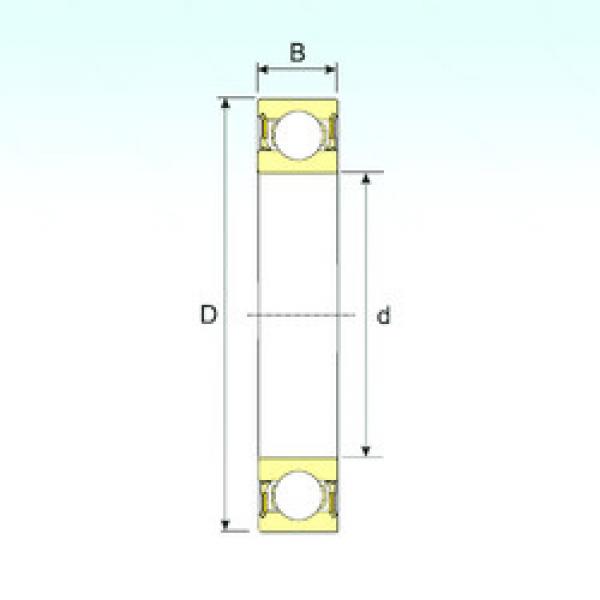 المحامل 61805-2RZ ISB #1 image