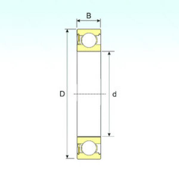 Подшипник 634-RZ ISB #1 image