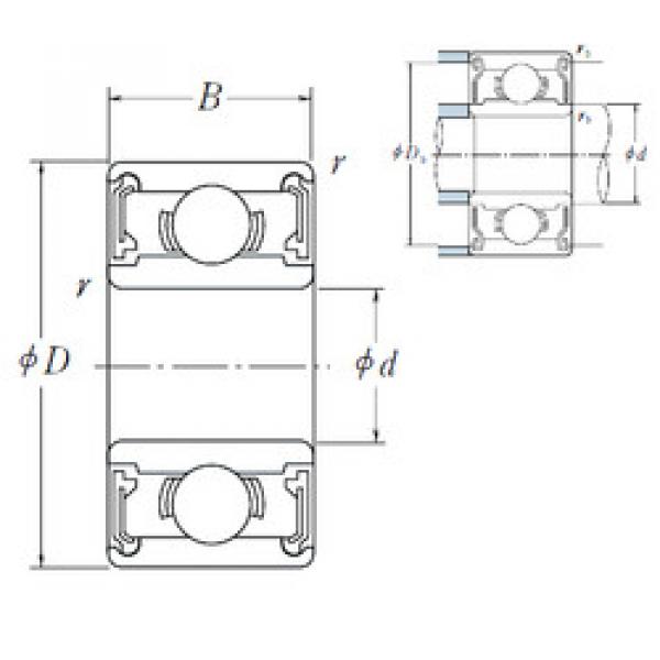 Bantalan 606 VV NSK #1 image