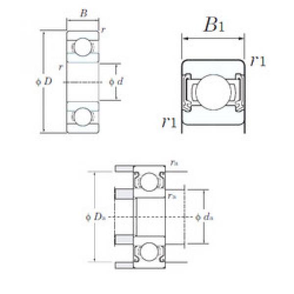 Подшипник W686-2RD KOYO #1 image