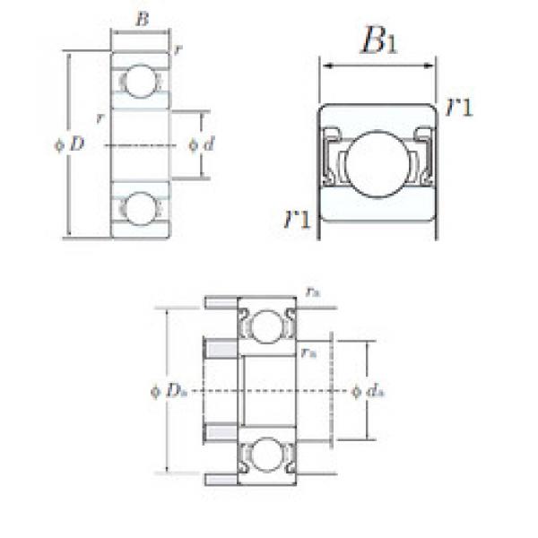 підшипник 635-2RS KOYO #1 image