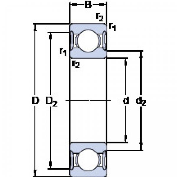 Bantalan 61903-2RS1 SKF #1 image