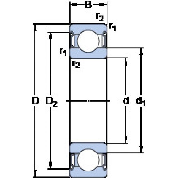 підшипник 6313-2Z/VA228 SKF #1 image