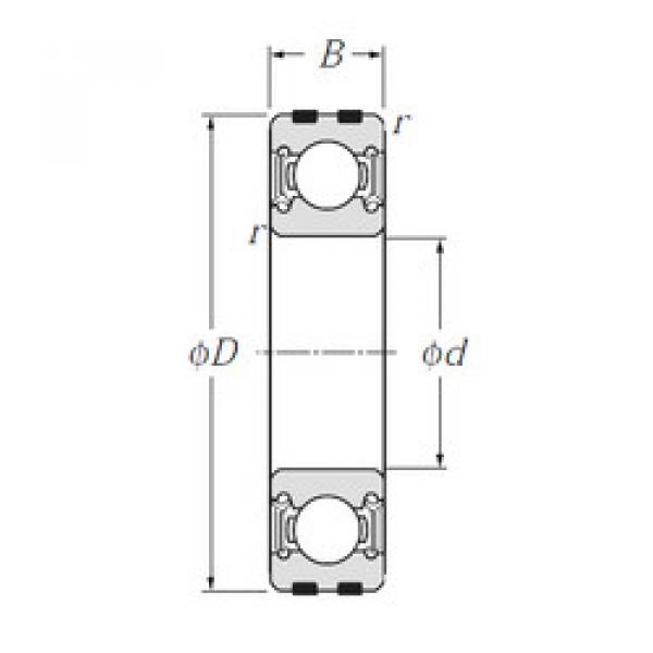 Bantalan B8-23DD NSK #1 image