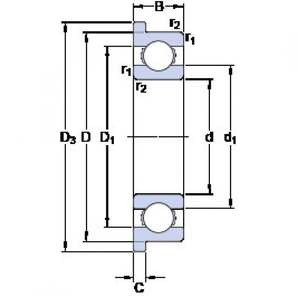 roulements W 61902 R SKF #1 image