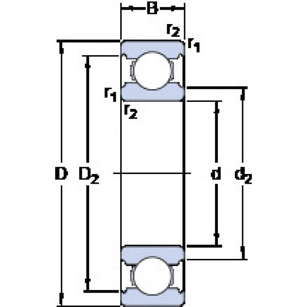 Bantalan D/W R4 SKF #1 image