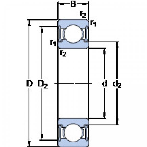 Bantalan D/W R4A-2RZ SKF #1 image