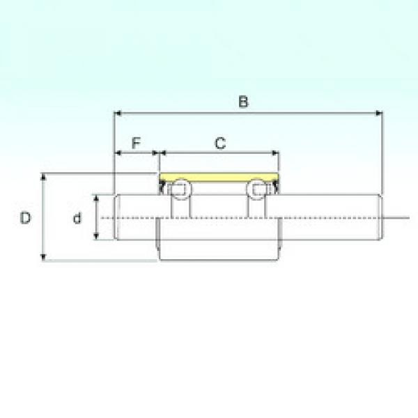 підшипник WB1630109 ISB #1 image