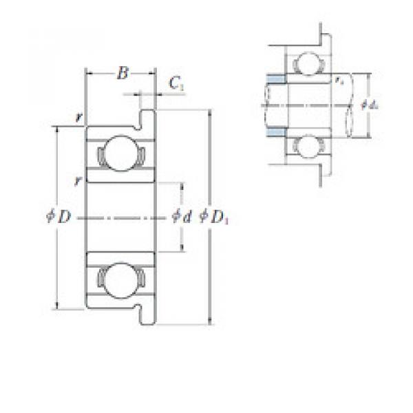 Bantalan F601X NSK #1 image