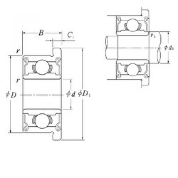 المحامل F689ZZ1 NSK #1 image