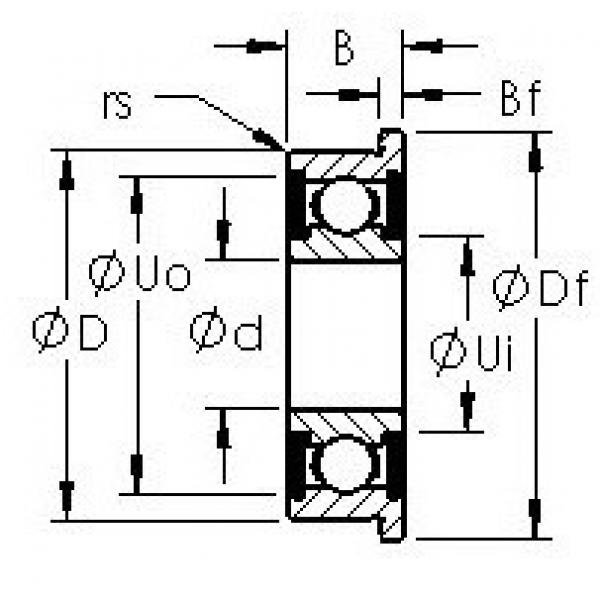 المحامل F688H-2RS AST #1 image