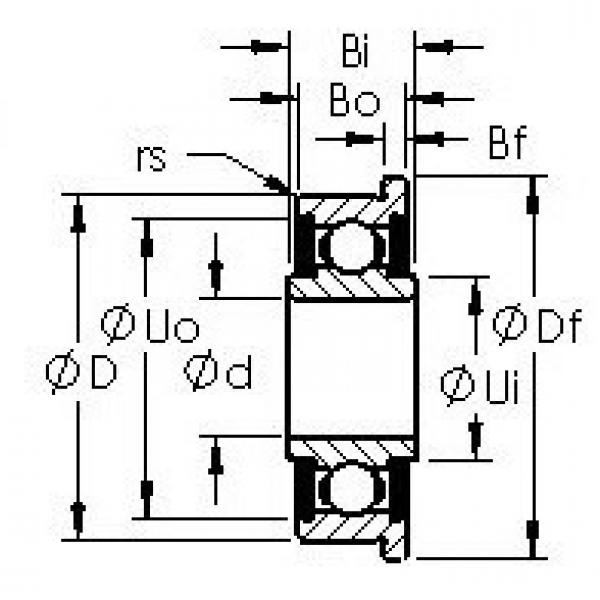 Bantalan FR10-2RS AST #1 image