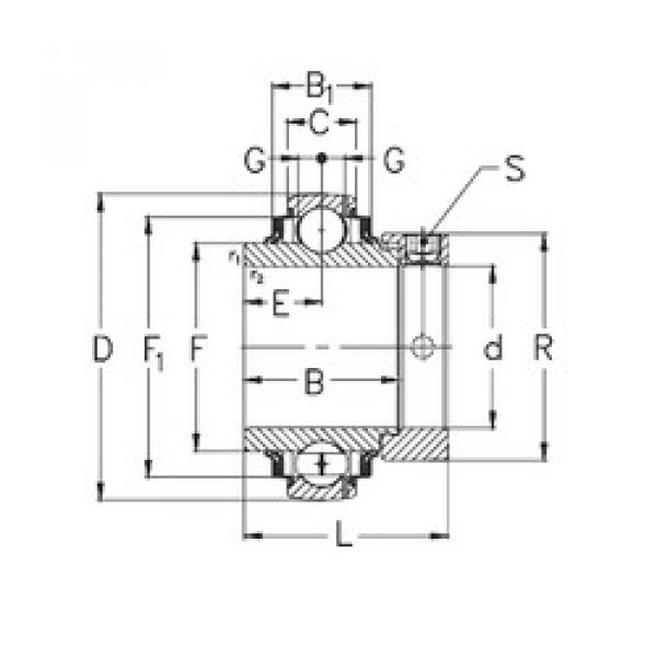 Bantalan GE20-KRRB NKE #1 image