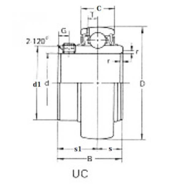 підшипник UC208 CRAFT #1 image