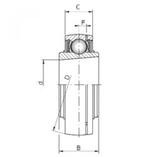 підшипник UK206 ISO #1 image