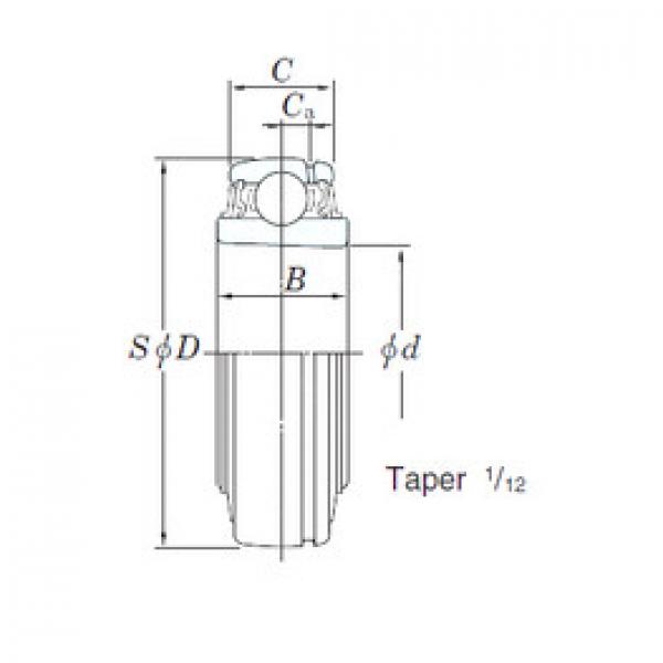 підшипник UK206 KOYO #1 image