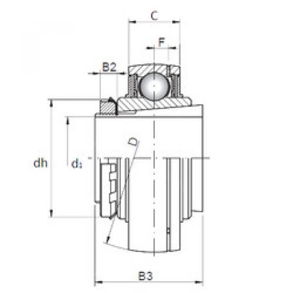 підшипник UK207+H2307 CX #1 image