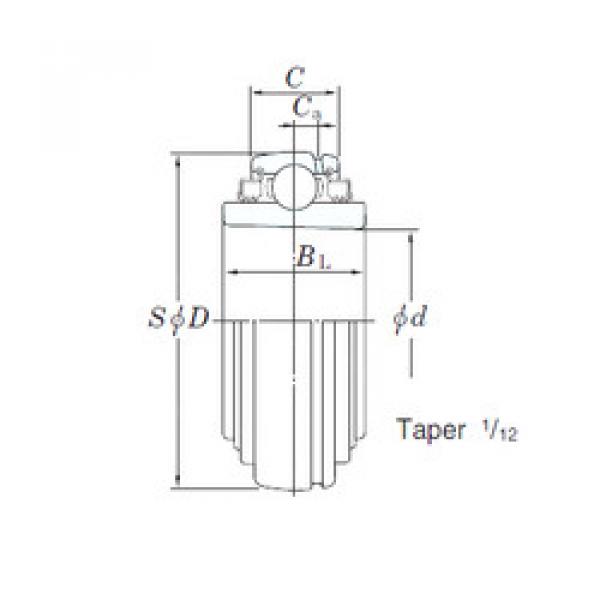 roulements UK216L3 KOYO #1 image