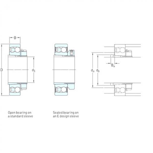 roulements 1317K+H317 SKF #1 image