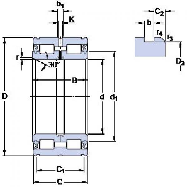 Rolamento NNF 5012 ADB-2LSV SKF #1 image