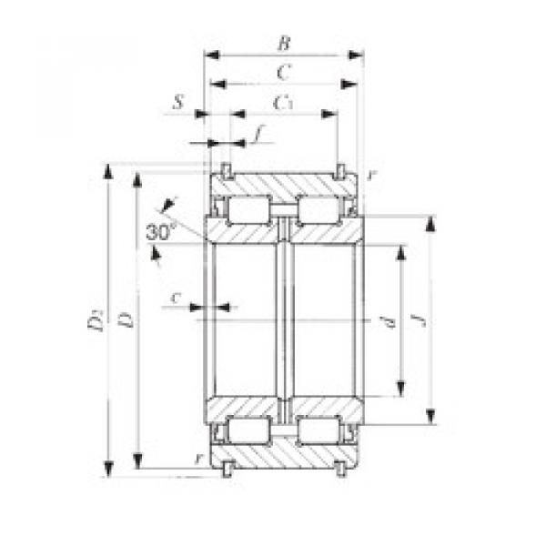 підшипник NAS 5088ZZ IKO #1 image