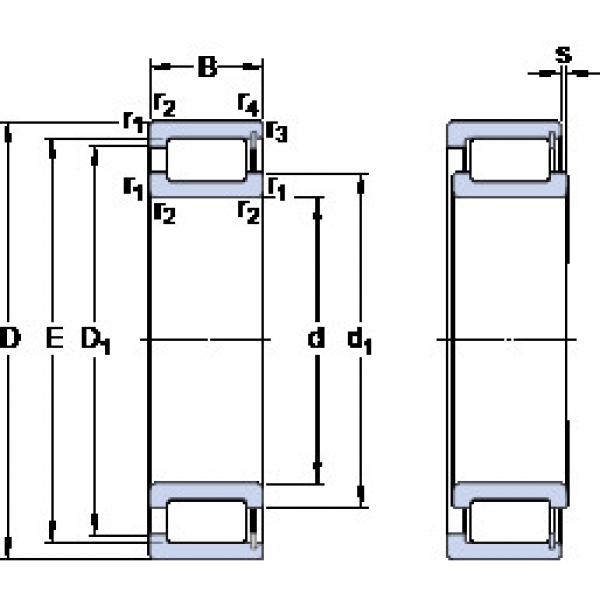 підшипник NCF 28/1000 V SKF #1 image