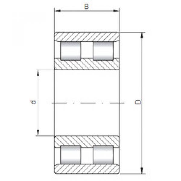 Rolamento NN3040 CX #1 image