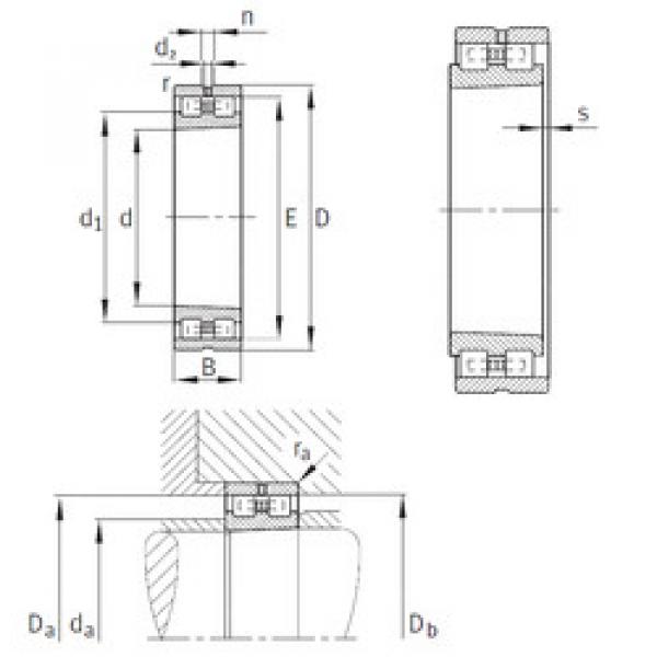 Rolamento NN3010-AS-K-M-SP INA #1 image