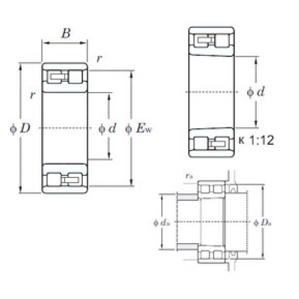 Rolamento NN3010 KOYO #1 image