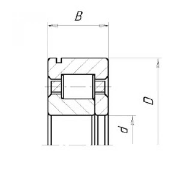 Bantalan O25-5AC3 NSK #1 image