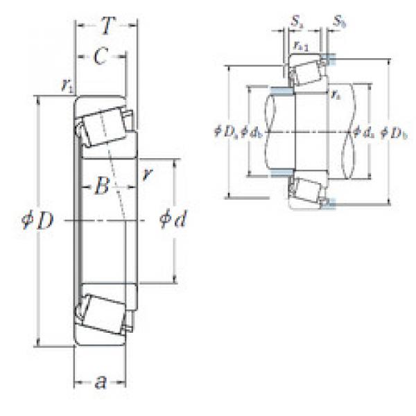 Bantalan R400-6A NSK #1 image