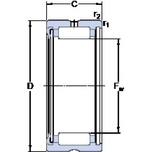 Bantalan RNA 4901 RS SKF #1 image