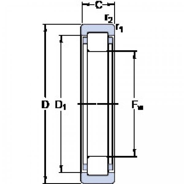 Bantalan RNU 2307 ECP SKF #1 image