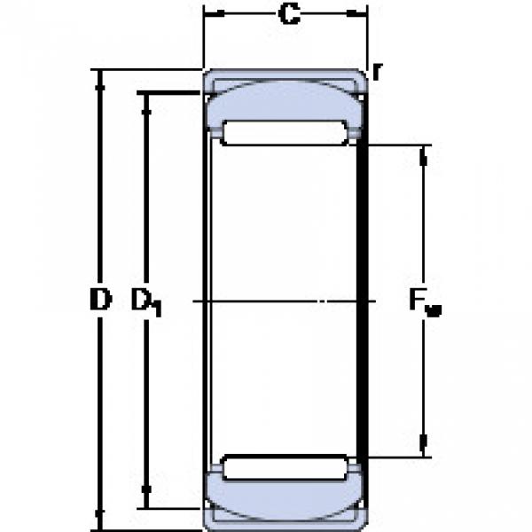 Bantalan RPNA 15/28 SKF #1 image