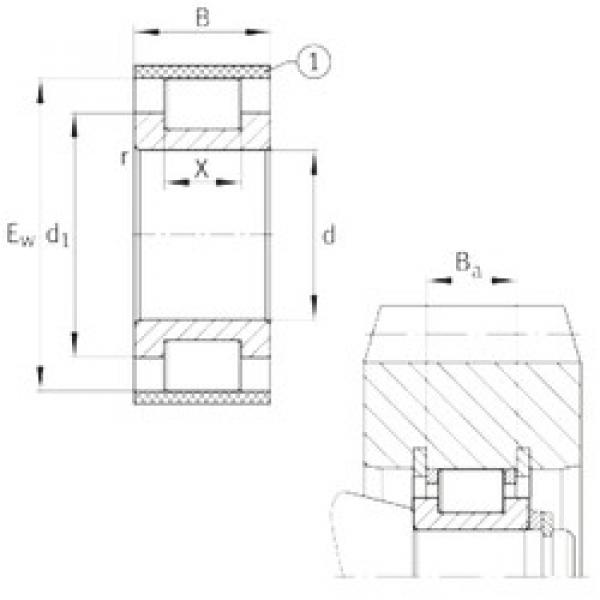 Bantalan RSL183012-A INA #1 image