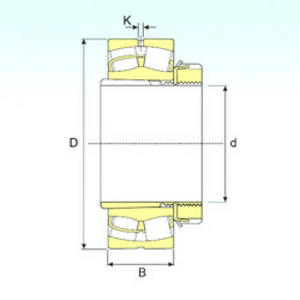 roulements 23288 EKW33+OH3288 ISB #1 image