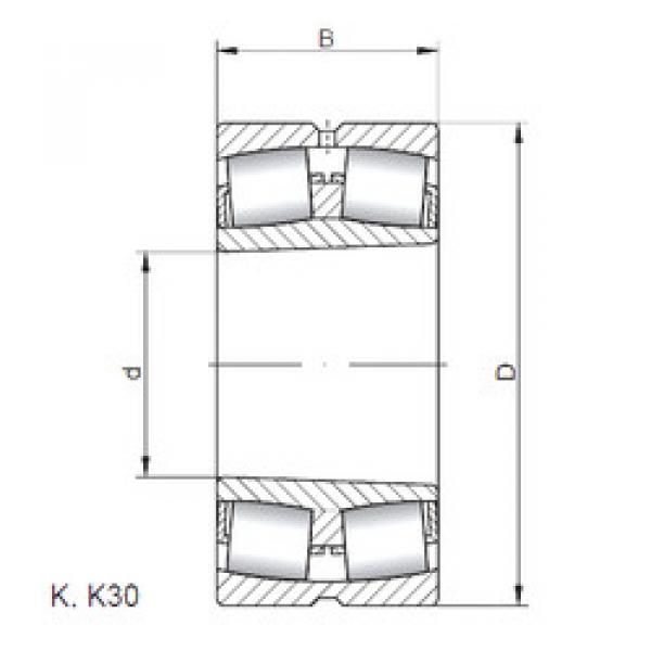 Подшипник 24044 K30W33 ISO #1 image