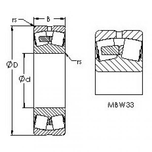 Подшипник 24064MBW516 AST #1 image