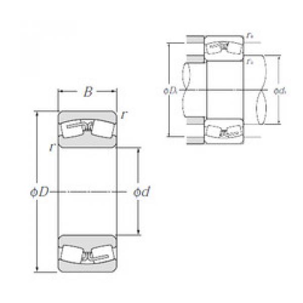 Подшипник LH-22208C NTN #1 image