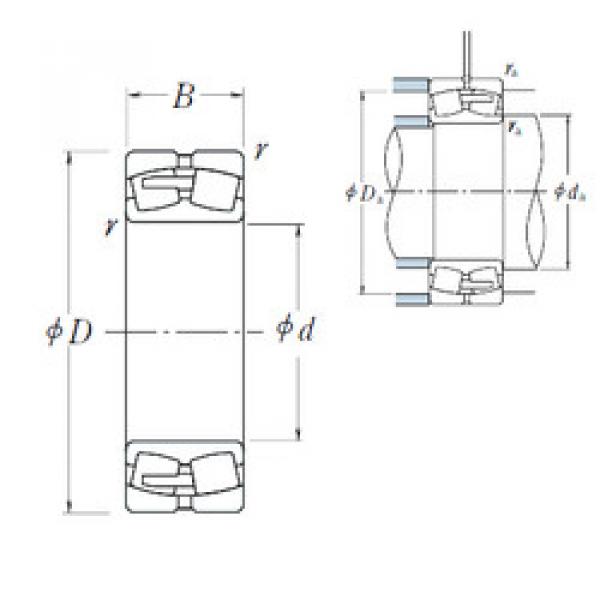 Подшипник 24052CAE4 NSK #1 image