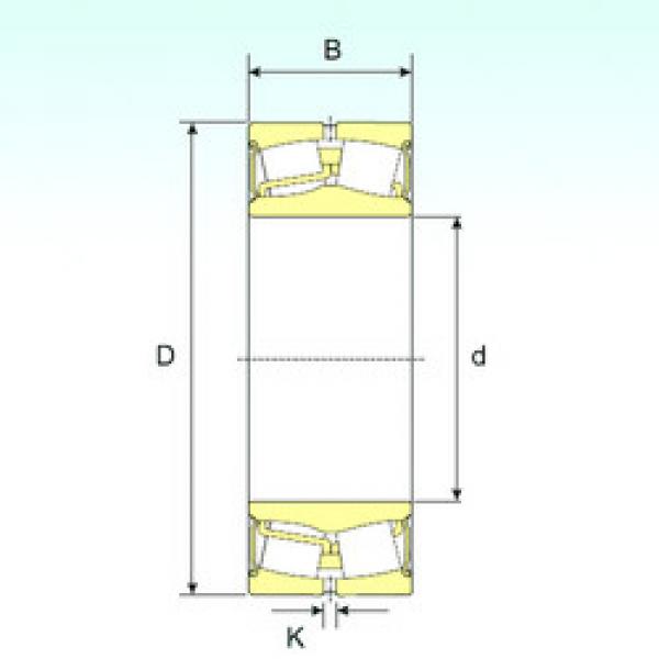 Подшипник 24122-2RS ISB #1 image