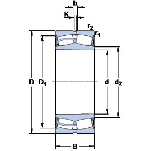 roulements 23028-2CS5K/VT143 SKF #1 image