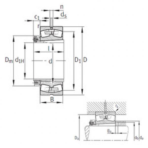 roulements 239/560-B-K-MB+H39/560 FAG #1 image