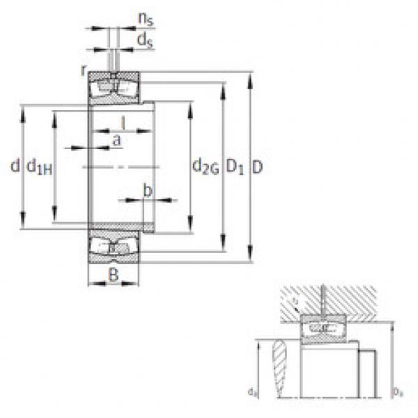 Подшипник 24044-B-K30-MB+AH24044 FAG #1 image