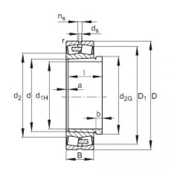 Подшипник 24064-E1A-K30-MB1 + AH24064-H FAG #1 image