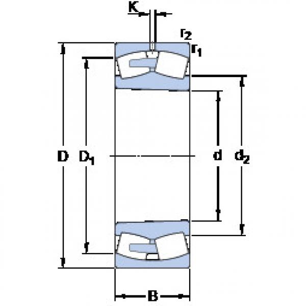 Rolando 248/1120 CAK30FA/W20 SKF #1 image