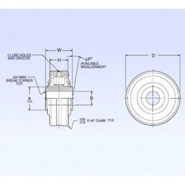 Подшипник ASR10-2A NMB #1 image