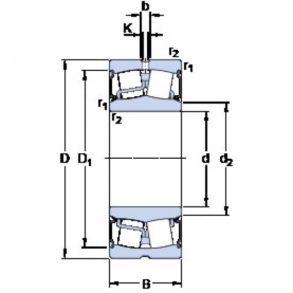 Rolando BS2-2219-2RS/VT143 SKF #1 image